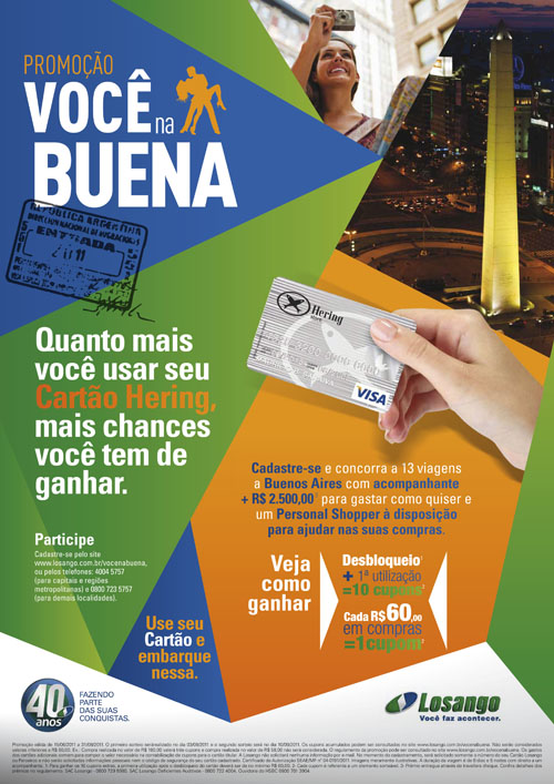 Promo&ccedil;&atilde;o Voc&ecirc; na Buena - Losango